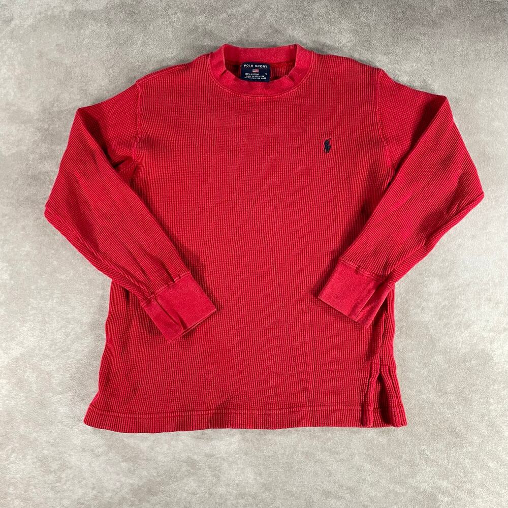 Polo Sport Ralph Lauren Red 
 Thermal T-shirt Extra Small